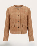 Tailored set, jacket and skirt.